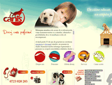 Tablet Screenshot of dresaj-canin.net